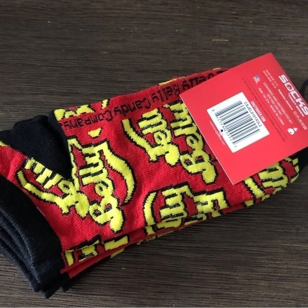 Jelly Belly men’s 3-pack low-cut socks